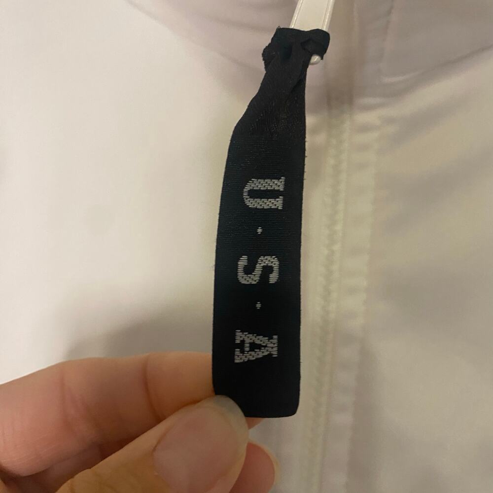 Team USA Olympic Committee White Full Zip Track Jacket Large Winter Olympics - Picture 6 of 15